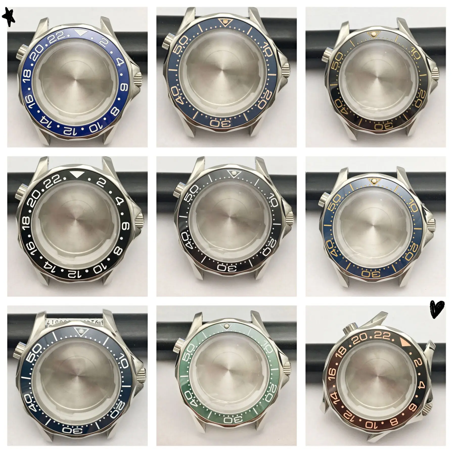 41mm Watch Case Ceramic Bezel 300 Series Replacement Accessories 31mm