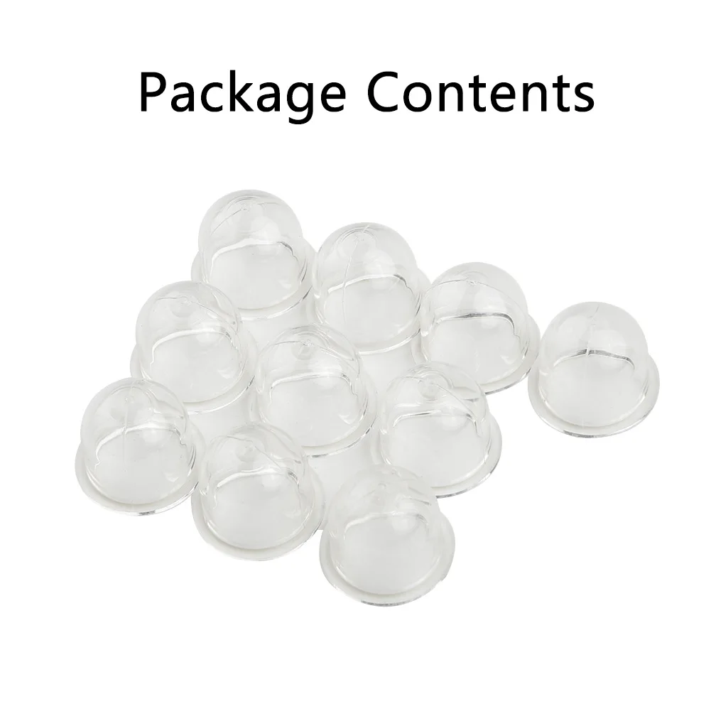 10/250pcs 19mm/22mm Fuel Pump Carburetor Primer Bulb For Chainsaws Blower Trimmer Brushcutter Garden Power Tool Accessories