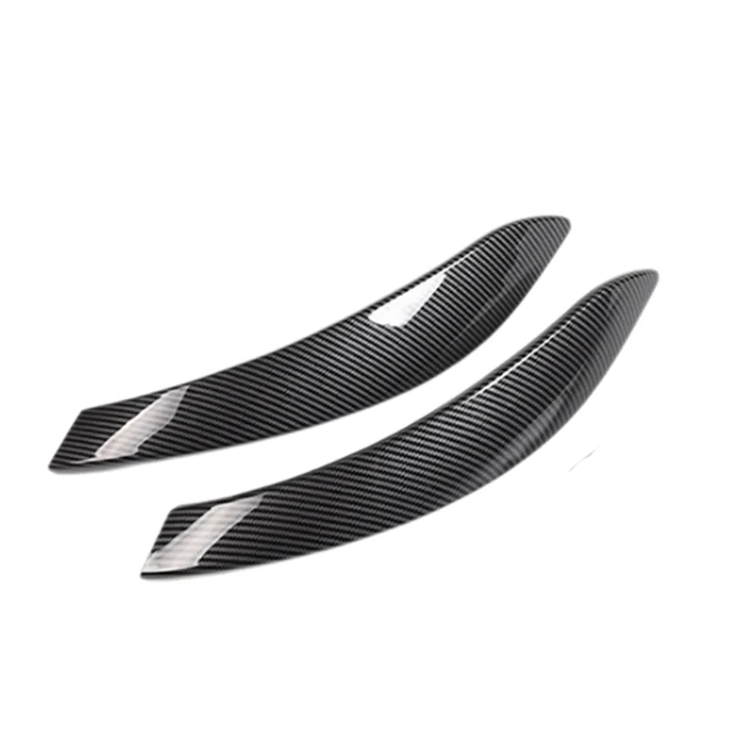 WF-자동차 인테리어 도어 핸들 커버 인테리어 풀 핸들 커버 Forbmw 3 시리즈 F30 F35 2012-2019 인테리어 도어 핸들 외부 커버