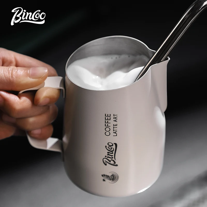 Brocca per Schiumare Latte in Acciaio Inox 60 Ml Beccuccio e