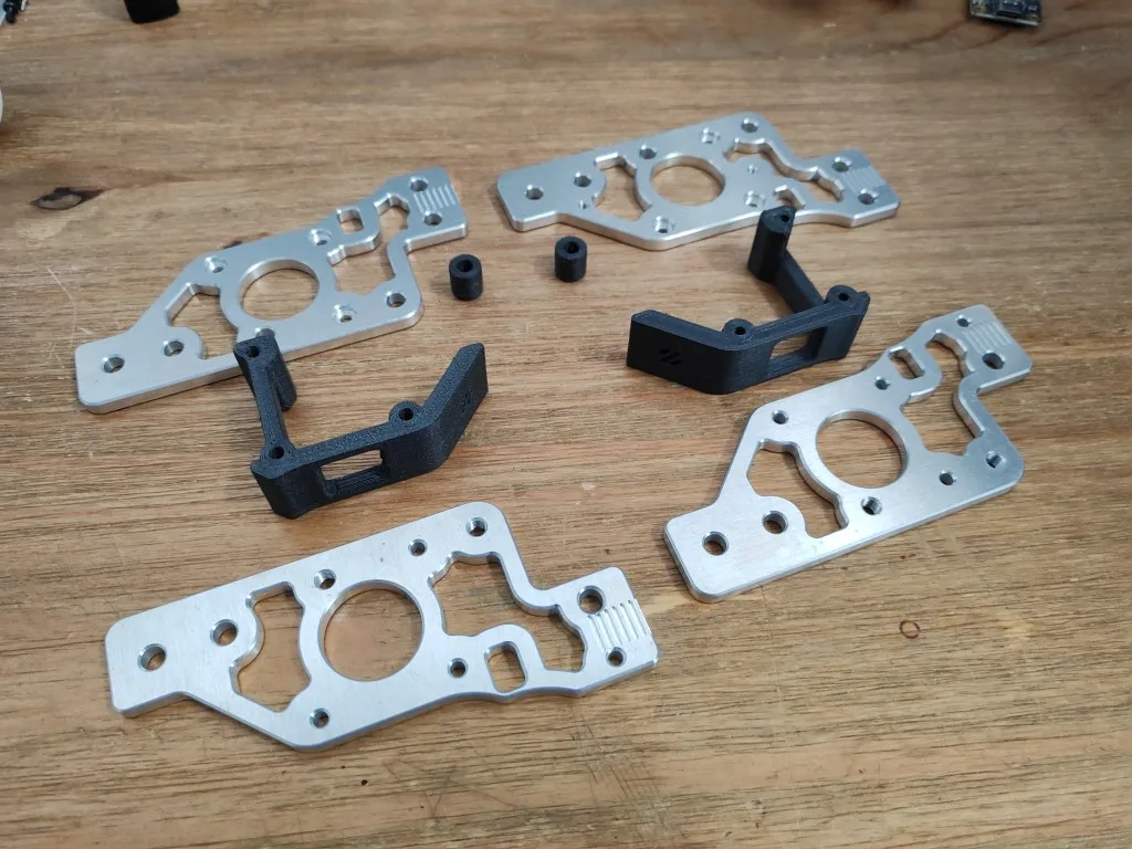 

Funssor Voron 2,4 Алюминиевое Крепление для двигателя CNC XY, основа для двигателя, металлические детали для ЧПУ