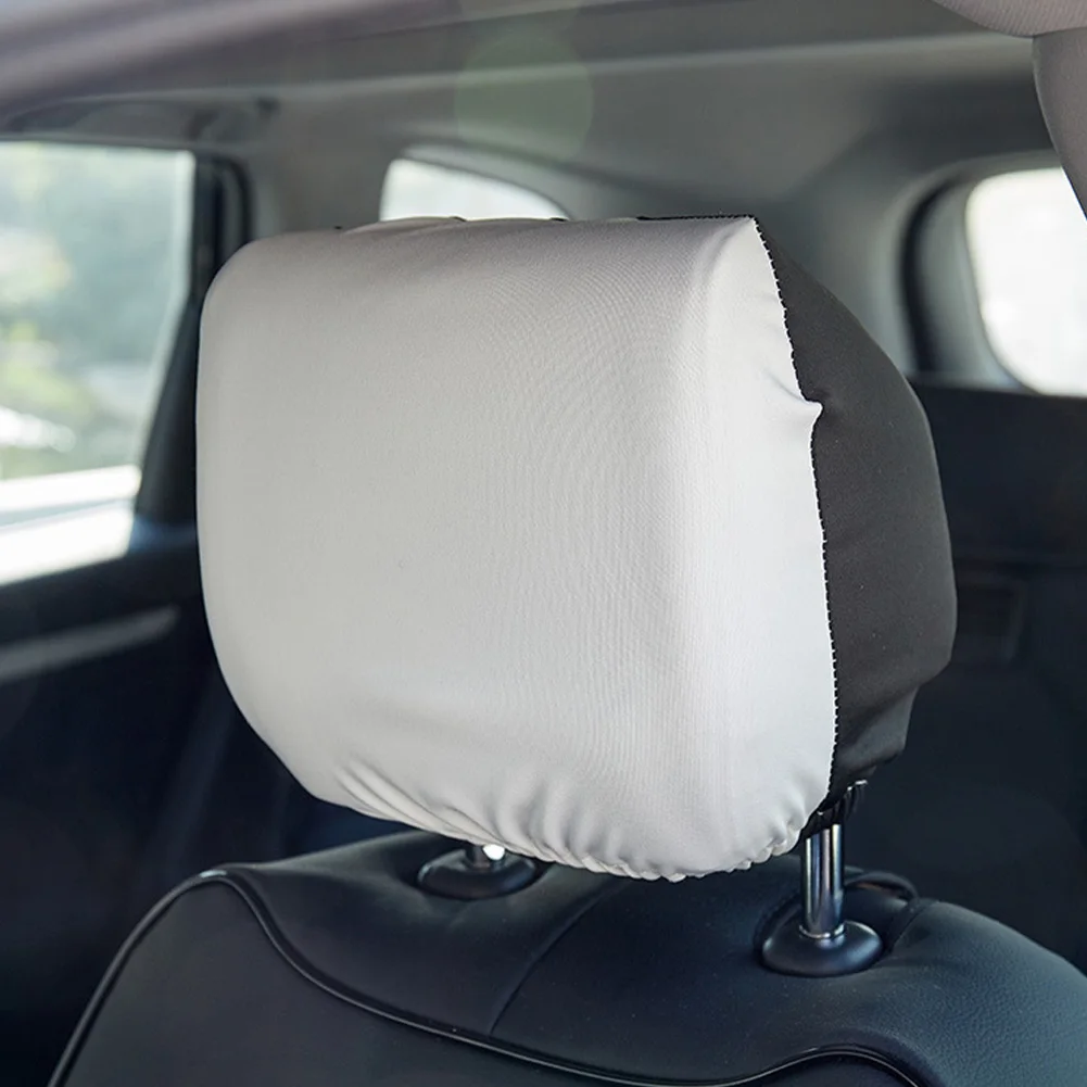 QINGQUE-Taie d'oreiller d'appui-tête de siège de voiture, coussin de cou,  haute qualité, adaptée à la plupart des voitures, sauna, repos, intérieur  de voiture, 2 pièces - AliExpress