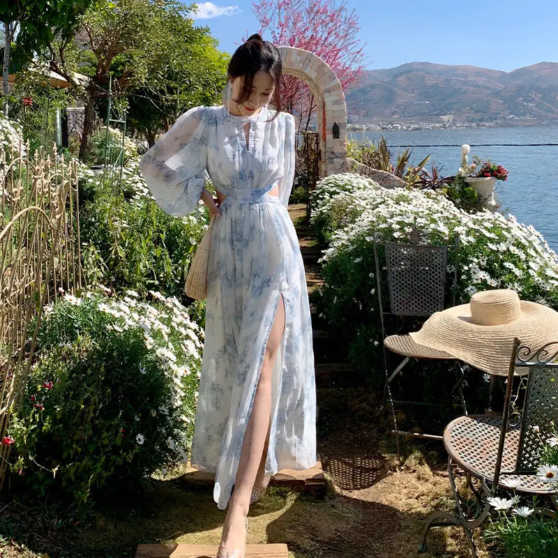 Floral Maxi Dress Pinterest: How This Vintage Boho Gown Became My Go-To for  Beach Vacations and Fairytale Evenings