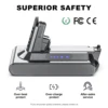 for Dyson V10 6000mAh 25.2V battery For Dyson SV12 Battery Absolute Animal Li-ion Vacuum Cleaner Rechargeable BATTERY SV12 2