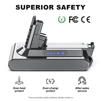 for Dyson V10 6000mAh 25.2V battery For Dyson SV12 Battery Absolute Animal Li-ion Vacuum Cleaner Rechargeable BATTERY SV12 2