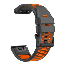 Premium Silicone Quickfit Watch Strap - 22mm/26mm Bracelet for Quickfit 26mm (J)