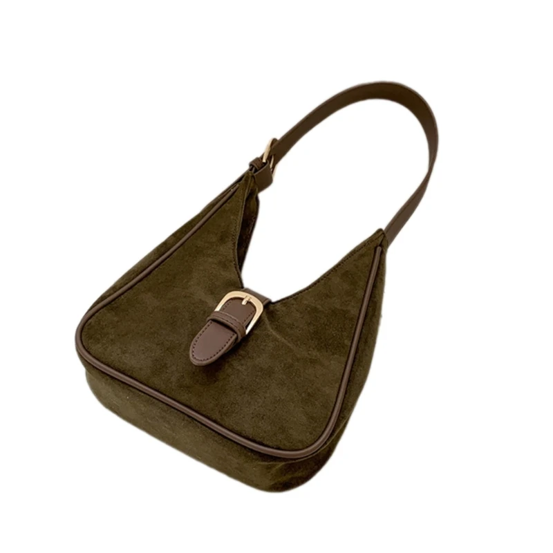 Women Simple Small Shoulder Bag Modern Design Handbag Easy to Carry Underarm Bag Ample Storage Perfect for Daily Use E74B