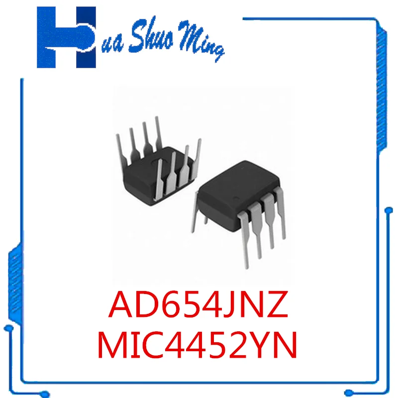 

10Pcs/Lot MIC4452YN MIC4452BN MIC4452 AD654JNZ AD654JN AD654 DIP8