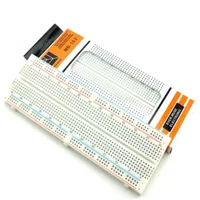 3.3V/5V MB102 Breadboard Power Nodule+MB-102 830 Points Solderless Prototype Bread Board Kit +65 Flexible Jumper Wires - Image 3