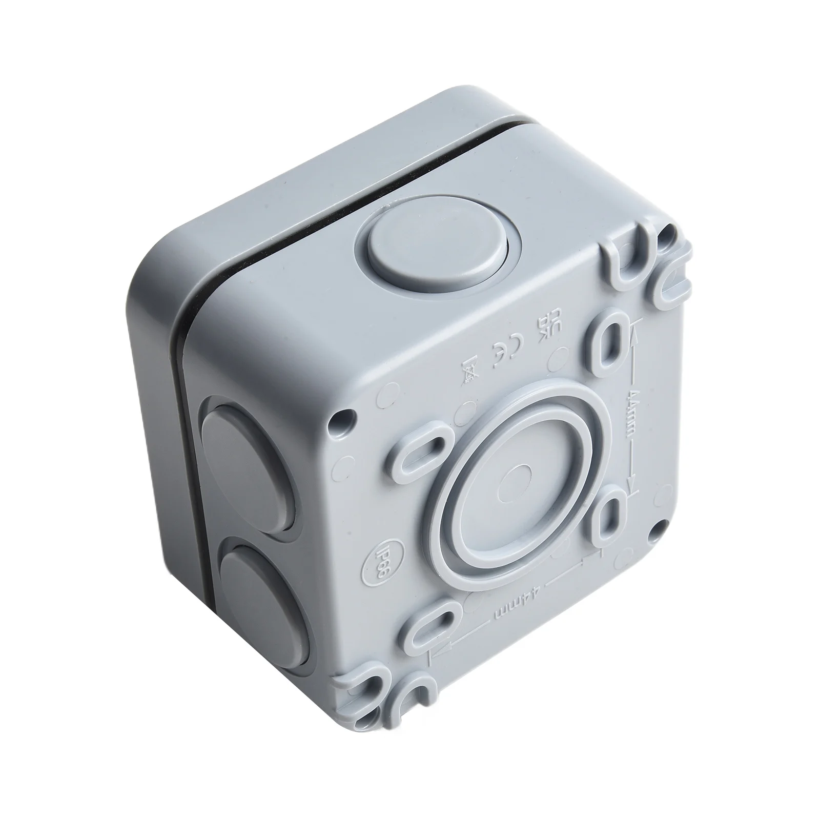 Outdoor Wall Waterproof Switch 10A Outdoor Light Switch IP65 Weatherproof 220V 20A Single Control Doorbell Momentary