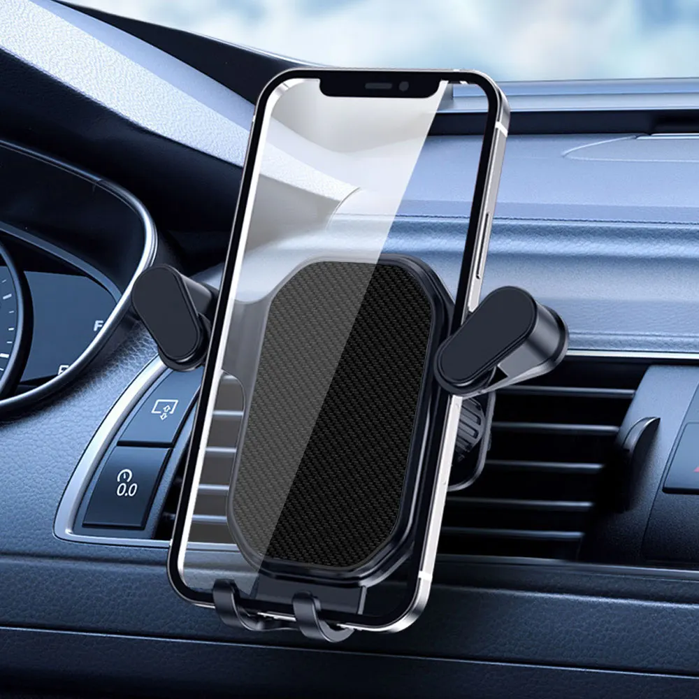 

Gravity Car Phone Holder Air Vent Smartphone Car Support Clip Mount Holder Stand Universal for IPhone Redmi Note 7 Car Products