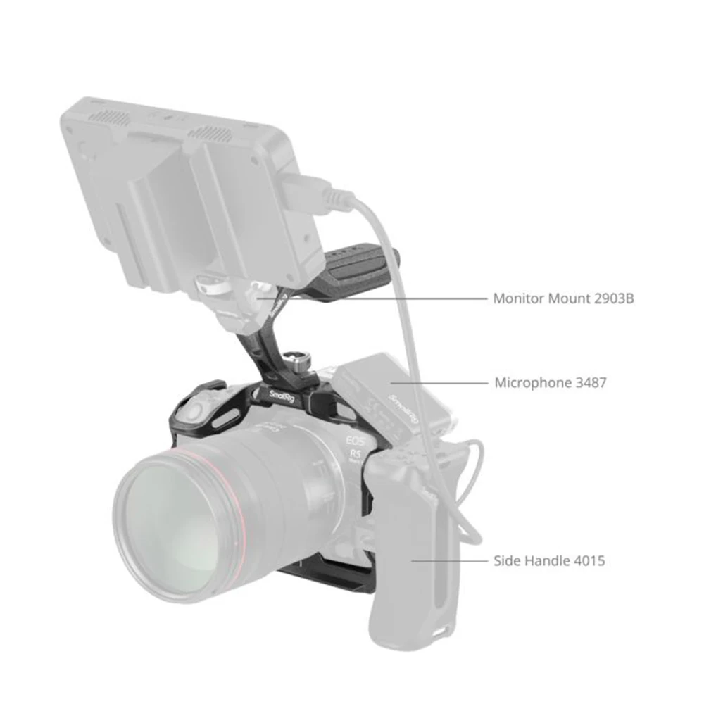 Black Mamba Cage Kit Expansion Frame Cage for Canon EOS R5 Mark II IN STOCK