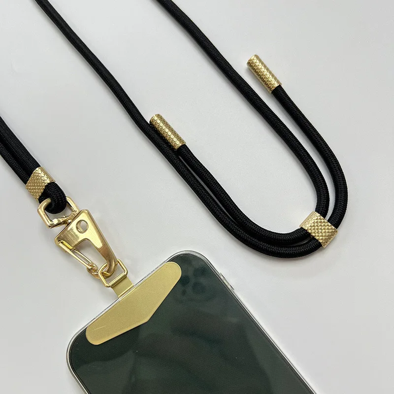 phone suspension rope anti loss rope adjustable and extendable nylon cloth detachable suspension rope Mobile phone lanyard 4