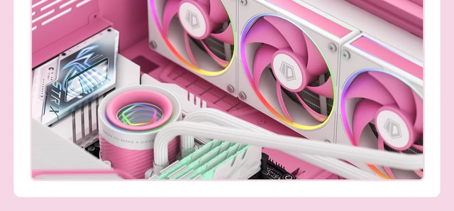 ID-COOLING FX360-INF-PINK CPU Water Cooler 5V ARGB AIO