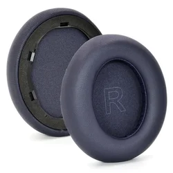 Premium Replacement Earpads with Protein Leather (Navy Blue)