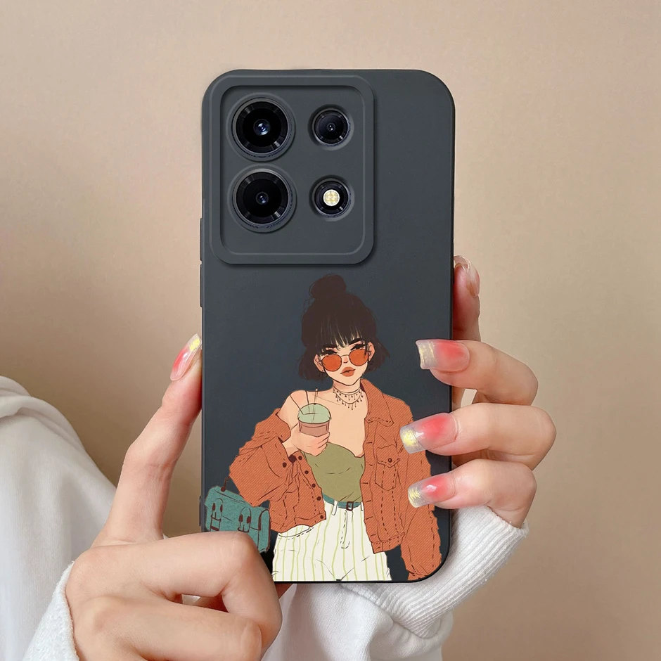 Fashionable Avocado Liquid Silicone Phone Case - Soft TPU Cover