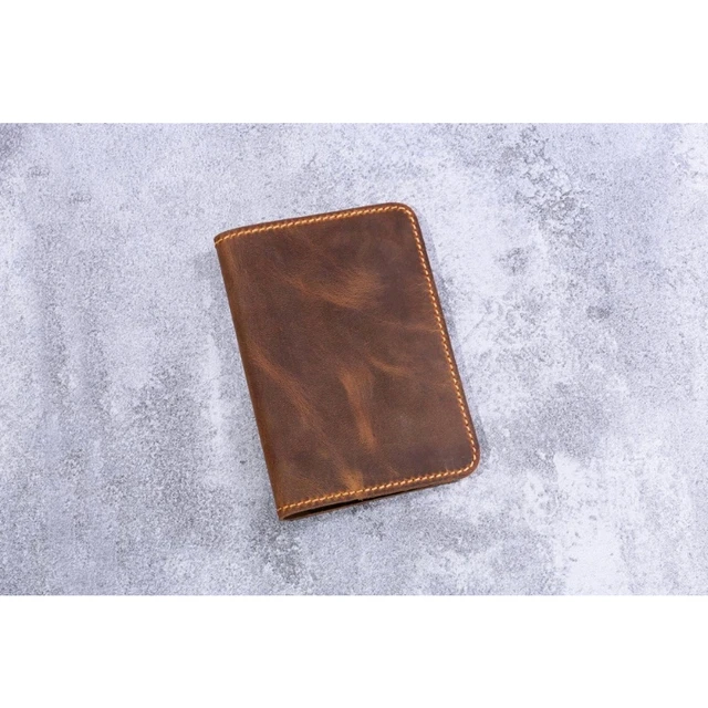 Leather Index Card Holder, Index Card Wallet, 3x5, A6, Free Personalisation