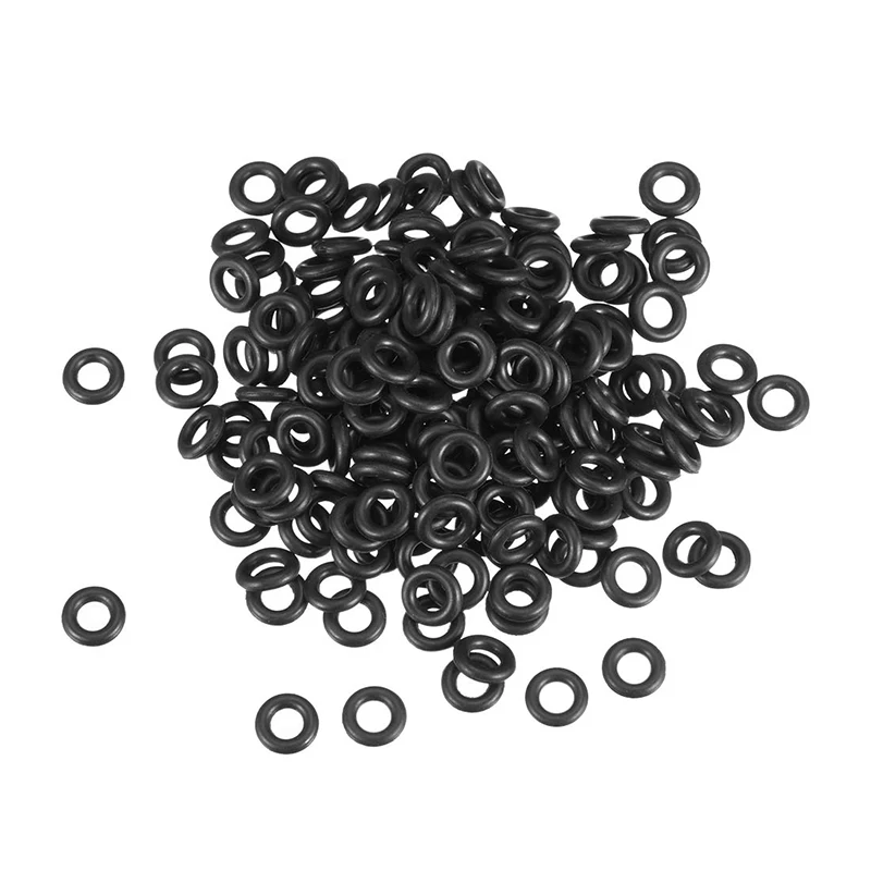 

200 pcs Rubber O-Ring Gasket Seal Multi-Purpose Nitrile High Pressure O-Ring NBR Faucet Seal Valve O Rubber Ring Home Fittings