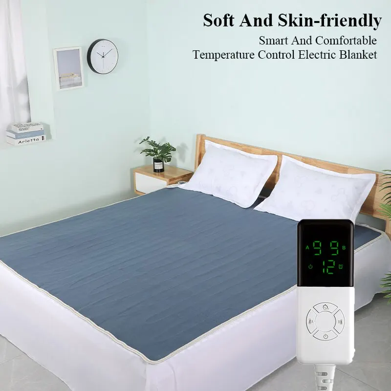 Large Size Silent Night Premium Best Quality Switch Controller Heated Heating Electrical under Blanket
