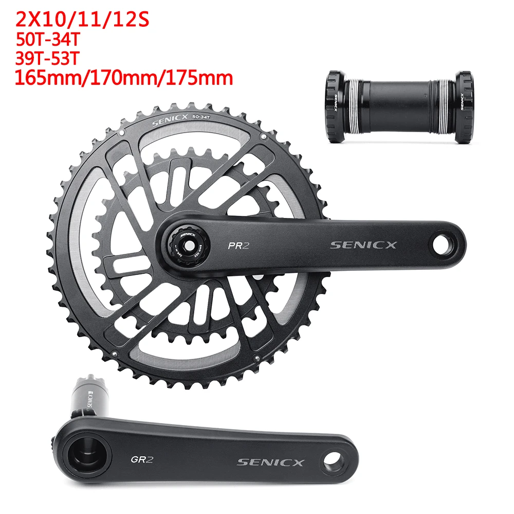 Road Bike 2 X 10 /11/12 Speed Road Chainset Chain Wheel Crank Protector