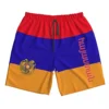 2023 Summer Polyester Armenia Country Flag 3D Printed Men's Board Shorts Beach Pocket Running Summer Pants 1