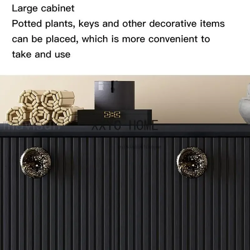 New Chinese Style Sideboard For Dished Modern Light Luxury Hallway Decoration Cabinet Villa Living Room Locker et Furniture