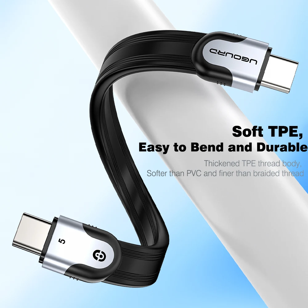 รูปสินค้า สายเคเบิล Thunderbolt 5 ความเร็วสูง 80Gbps สำหรับ USB-C