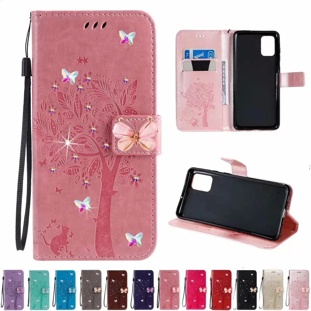 Sunjolly Diamond Case for Google Pixel 6 7 8 9 Pro 5A for Google Pixel 6 7 8 9 Pro 5A Butterfly Rhinestone PU Leather Phone Case
