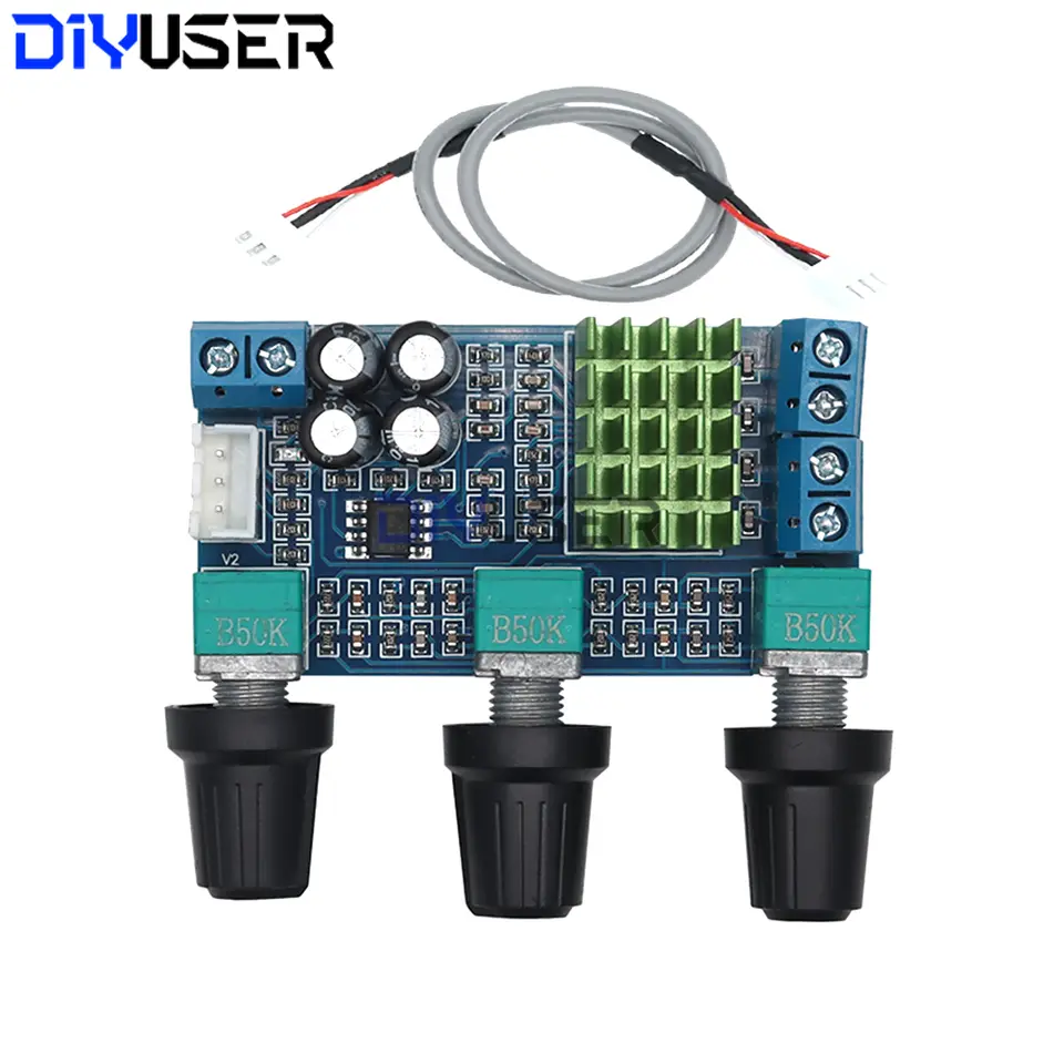 TPA3116D2 80W+80W Stereo Amplifier Board, Hi-Fi Digital Audio Power Amp Module for Home Theater Car Audio DIY Speaker image 5