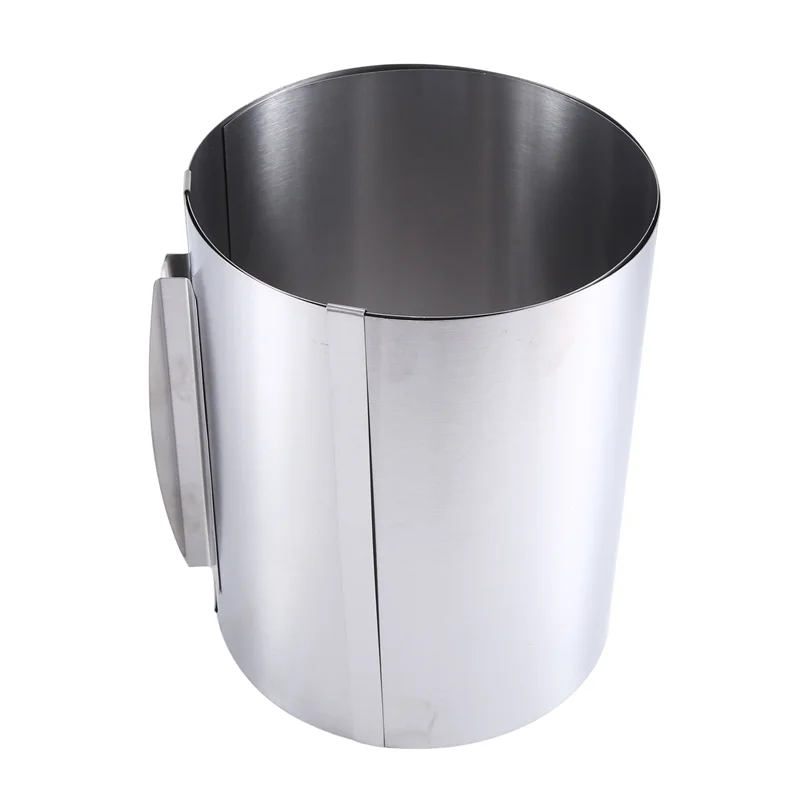 Adjustable Baking Ring 20 cm Stainless Steel High For Easy Preparation