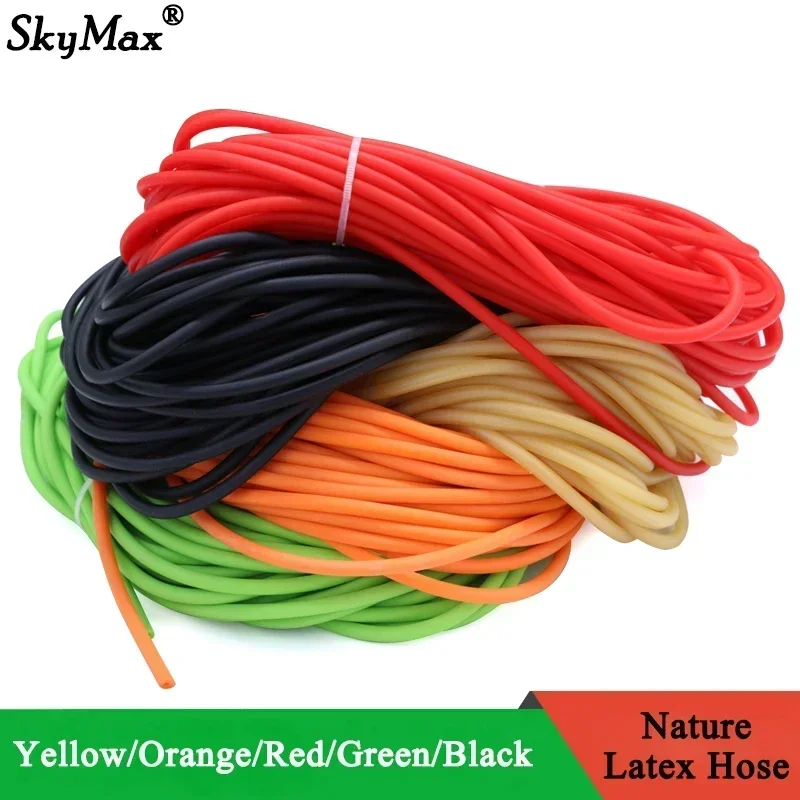 1M/3M Nature Latex Rubber Hoses 1.6 2 3 4 5 6 7 9 10 12 14 17mm High Resilient Elastic Surgical Medical Tube Slingshot Catapult rubber hose,rubber tube,rubber tubing