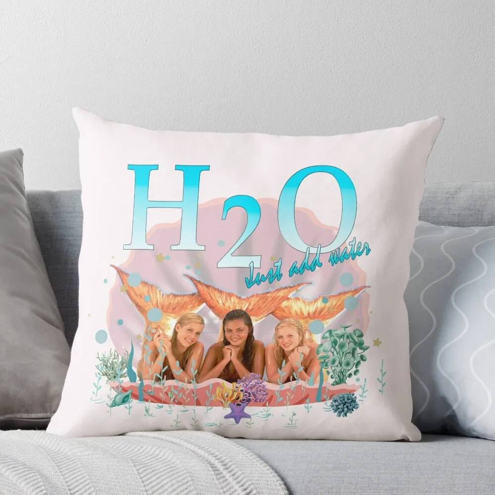 

H2O Throw Pillow Pillow Cover covers for pillows Decorative Pillow Covers For Sofa pillowcase