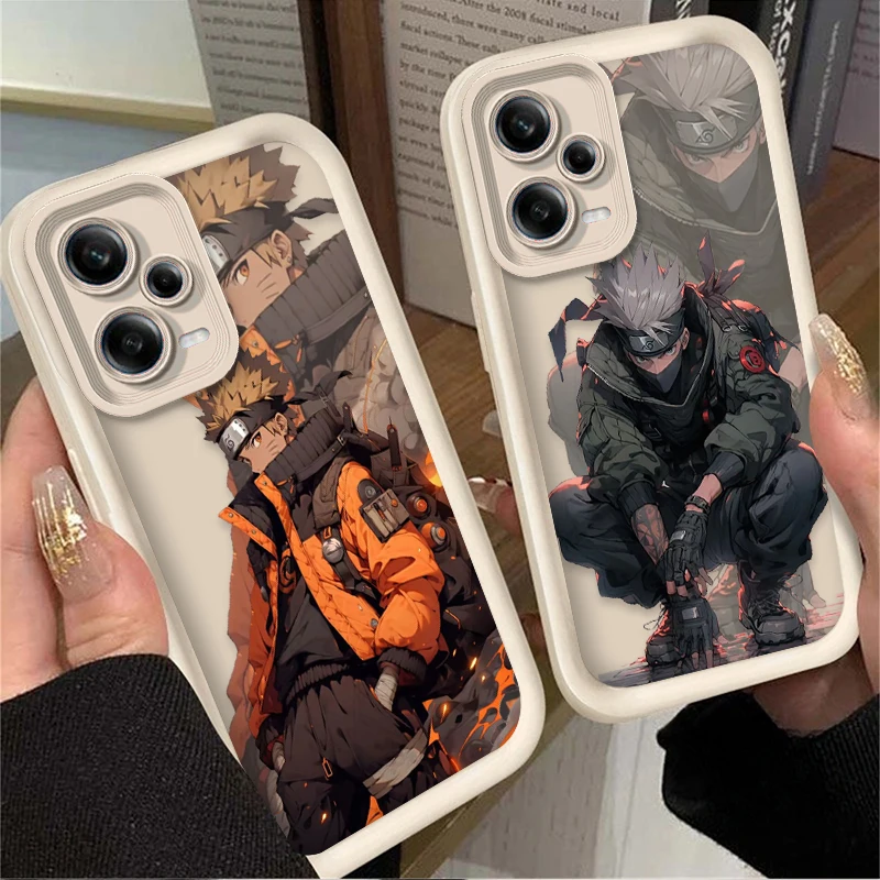 Anime Naruto Matte Soft TPU Phone Case, Redmi Series