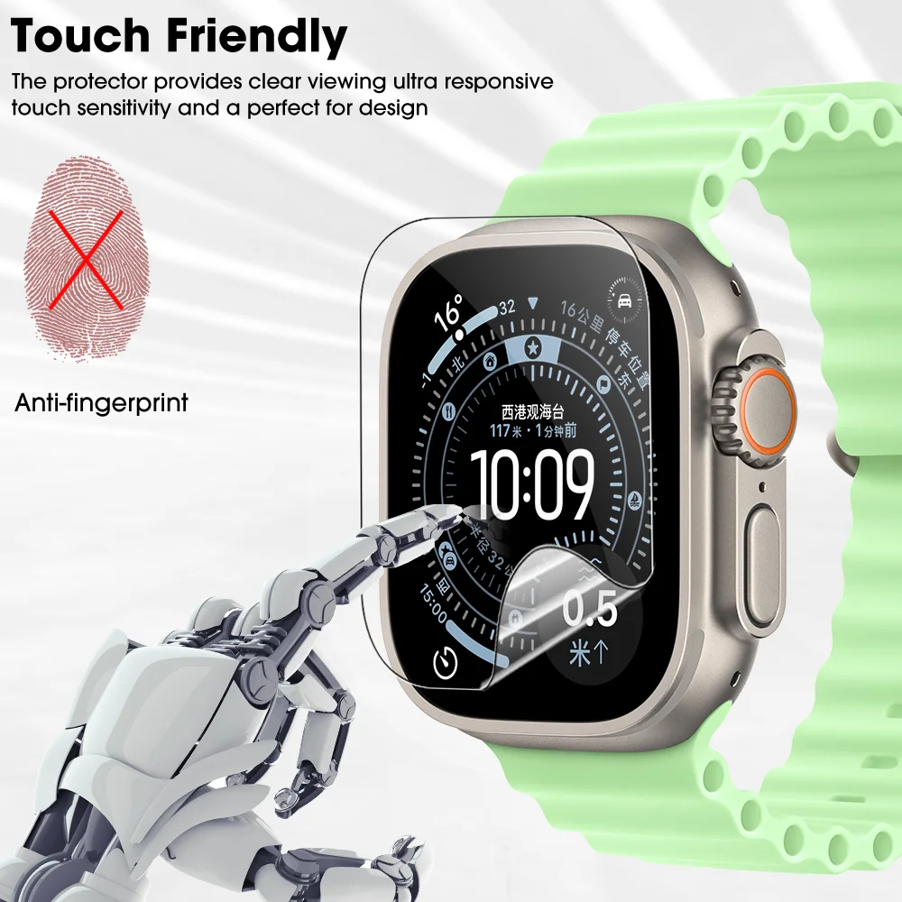 Pack of Hydrogel Film Anti-Scratch Screen Protectors
