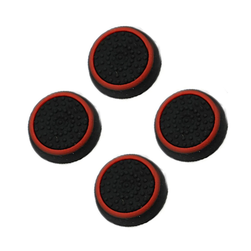 4Pcs Controller Thumb Silicone Stick Grip Cap Cover for PS3 PS4 PS5 XBOX one/360/series x Switch Pro Controllers Game Accessory