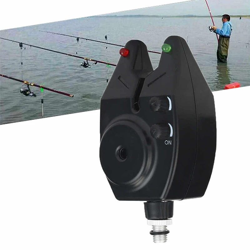 Portable Fishing Bite Alarm for Reminder Fishing Equipment LED Light Indicator