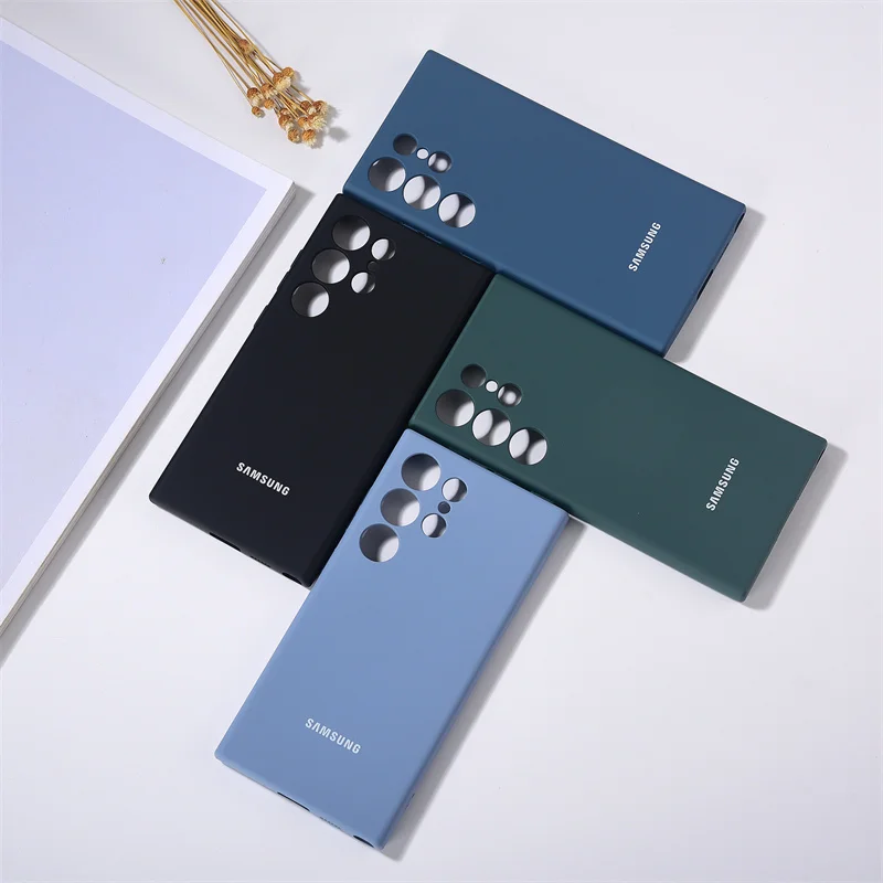 Soft Touch Liquid Silicone Protective Phone Case - Full Camera Protection, TPU Back Shell