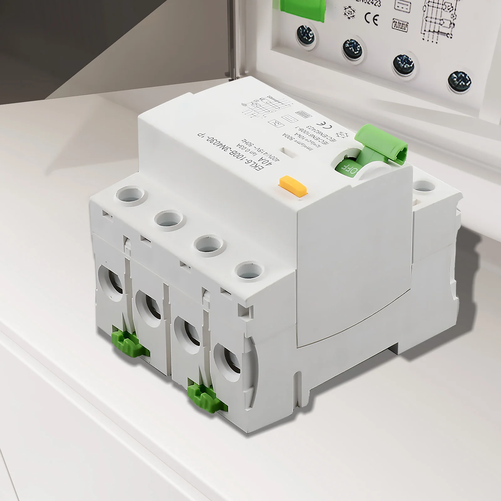40A/63A Fehlerstromschutzschalter 30 mA 10 KA für Einkaufszentren Haushaltsstrom – Detail 8