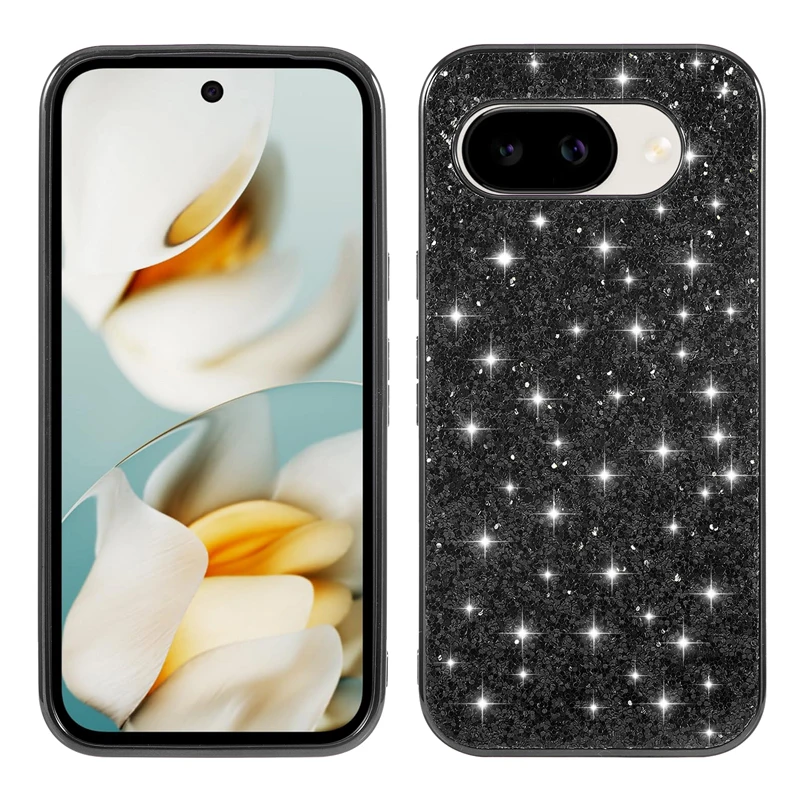 Sparkling Diamond Glitter Frosted TPU Shock-Absorbing Phone Case