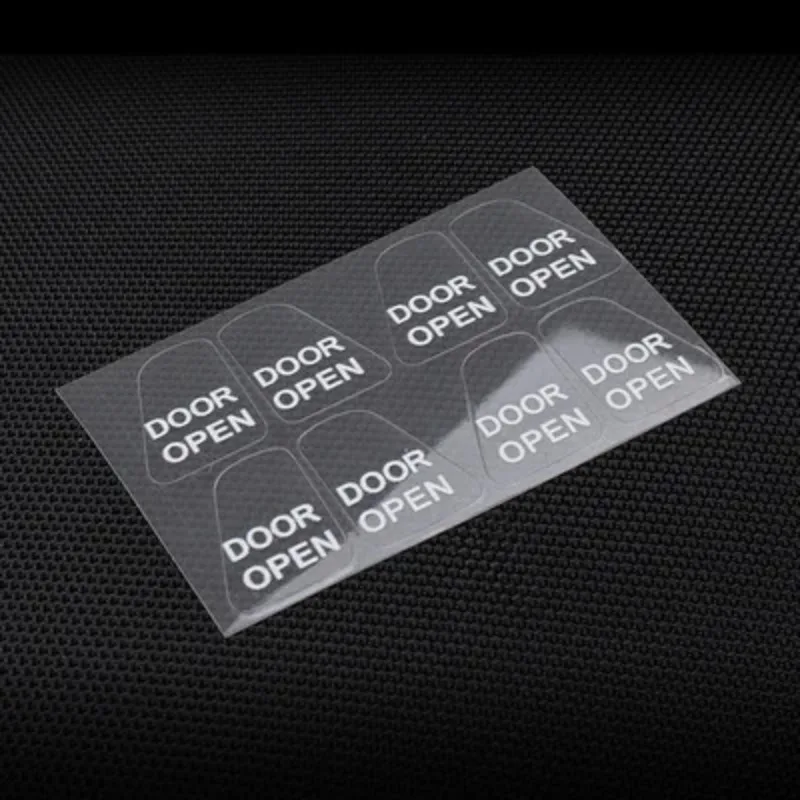 Car Door Open Exit Button Sticker for Tesla Model 3 Y Luminous Stickers Reminder