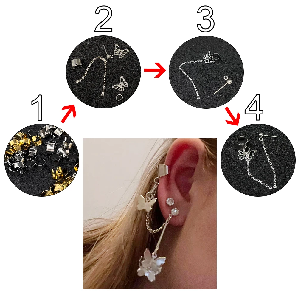 10PCS   Ŀ   DIY η ƿ Ŭ Ͱ  Percing Ͱ Ŀ   ¥ Ŭ Ͱ ũ
