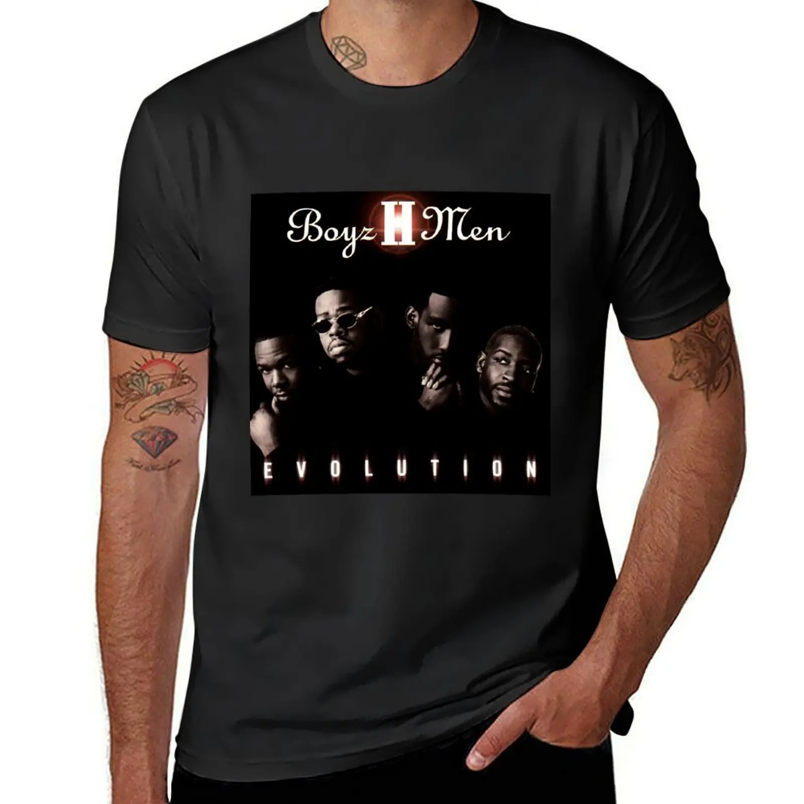 

Evolution T-Shirt quick-drying korean fashion tops vintage black t shirts for men