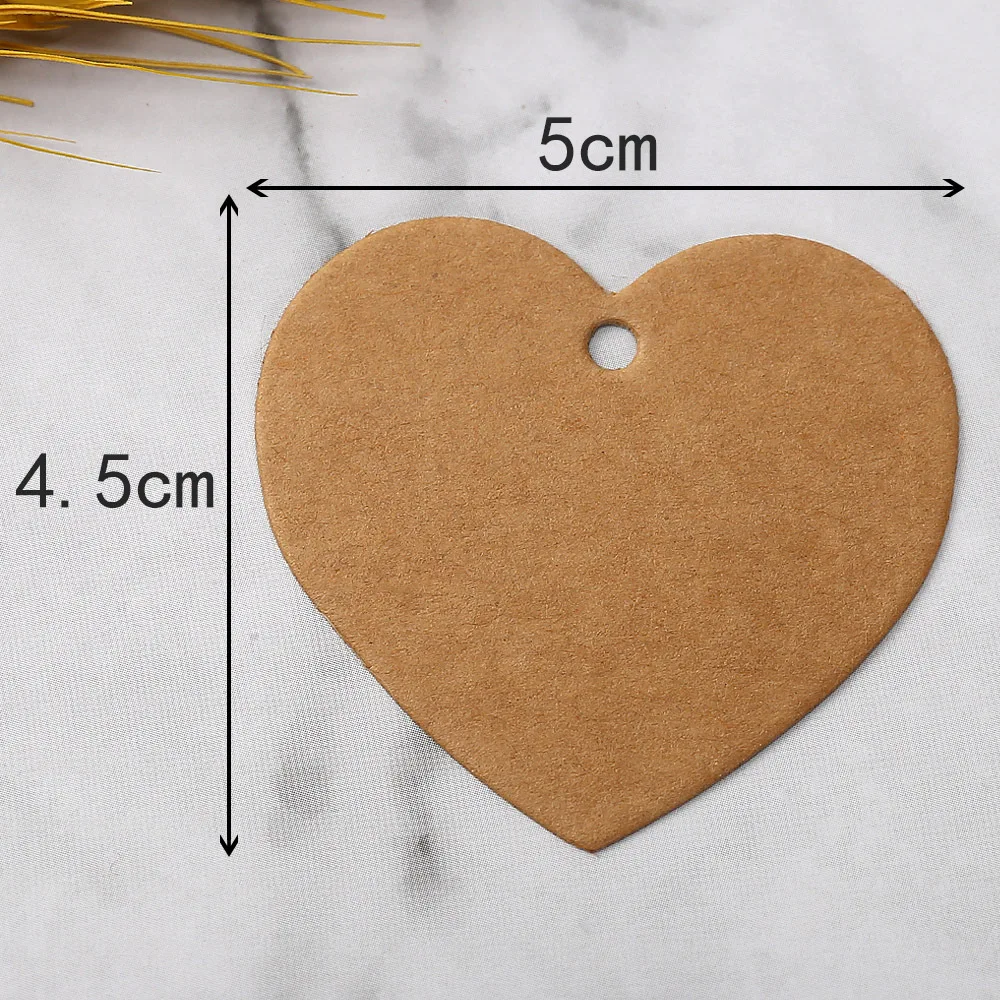 5x4.5cm kraft paper