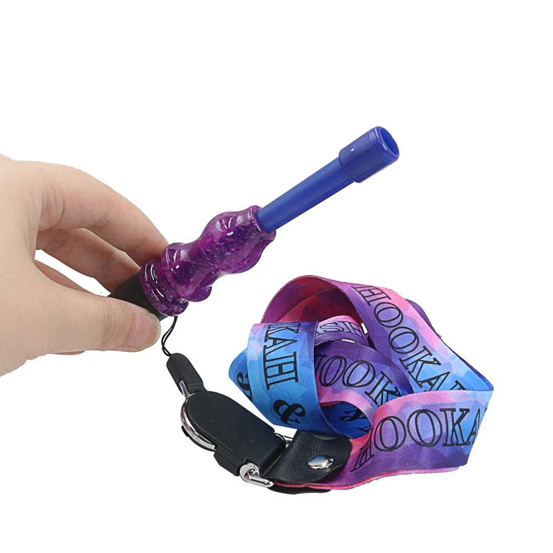 Hookah Accessories Hookah Mouthpieces Hookah Mouthpieces Water Hookah Sheesha Chicha Narguile Shisha Silicone Hang Rope Strap Resin Mouthpieces