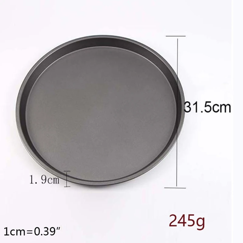 9/10/11/12-Inch Pizza Baking Tray Non Pizza Baking Set for Oven Durable Pizza Pan