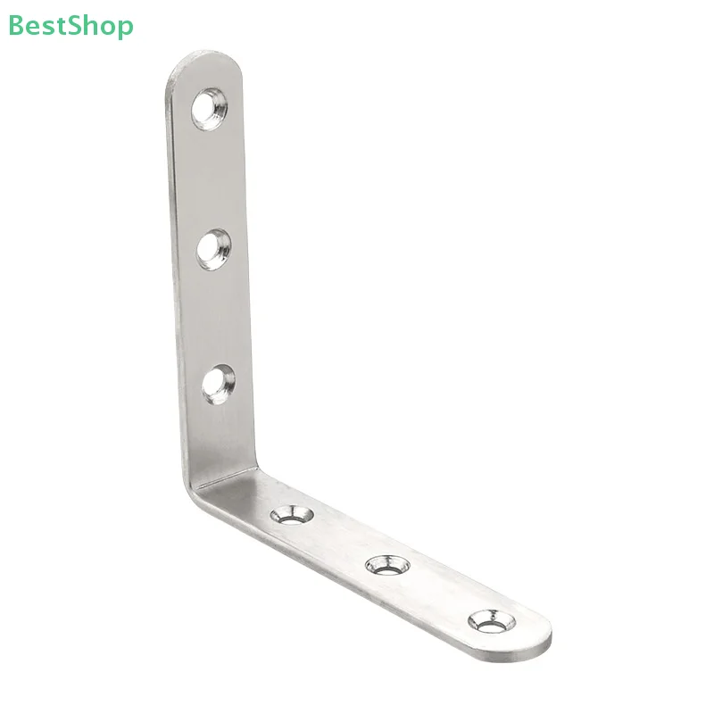 Furniture Stainless Steel Corner Code 90 Degree Right Angle Wardrobe Table And Chair Fixed Bracket Square Angle Iron