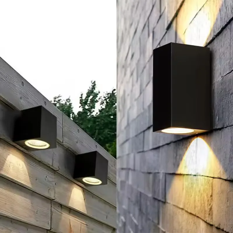 รูปสินค้า โคมไฟติดผนัง LED กันน้ำ กลางแจ้ง ระเบียง สวน ตกแต่งบ้าน