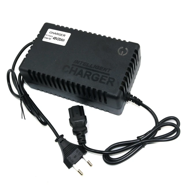 48V 2A Lead-acid Battery Charger for Electric Bike Scooters Motorcycle  57.6V Lead acid Battery Charger with PC IEC connector