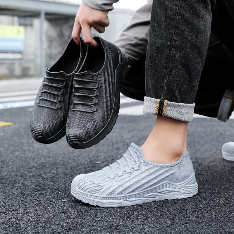 Bottes basses homme anti-dérapantes et imperméables - Style tendance pour cuisine, pêche et lavage auto