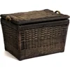 Lift-Off Lid Wicker Storage Basket, Medium, 20 in L x 15 in W x 14 in H 1